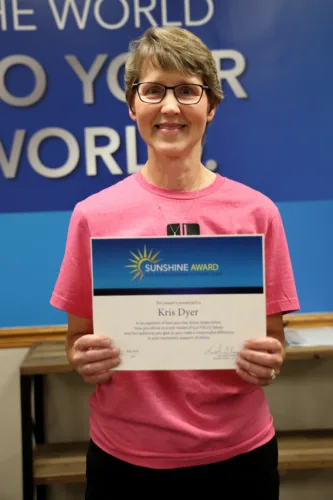 Dyer, Lowry, Schulze receive Sunshine Award